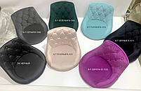 Стілець Foro (Форо) CH-Base бузковий 1022 велюр на круглій хромованій опорі, з регулюванням висоти, фото 5