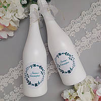 Весільне шампанське декороване (1 пляшка без вартості шампанського)