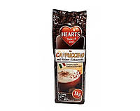 Кофе растворимый Капучино Hearts Cappuccino Mit Feiner Kakaonote со вкусом шоколада 1 кг, Германия