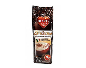 Капучино Hearts Cappuccino Mit Feiner Kakaonote зі смаком шоколаду 1 кг