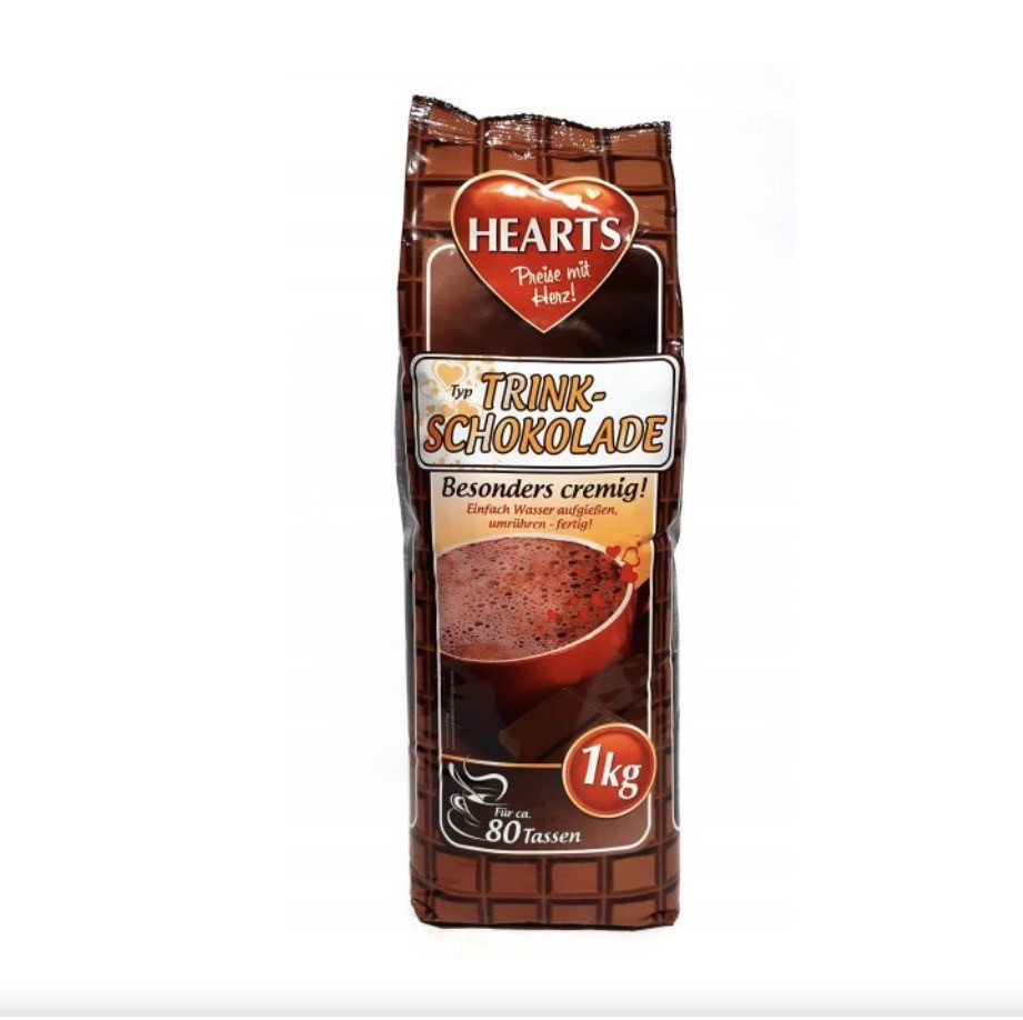 Шоколад гарячий розчинний HEARTS Trink-Schokolade