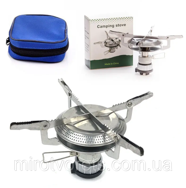 Пальник газовий кемпінговий  в чохлі Cemping Stove (S2 Pinguin Camper)