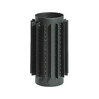 Труба-радиатор 0,5 мп черная диаметр 160 мм Польша 2 мм