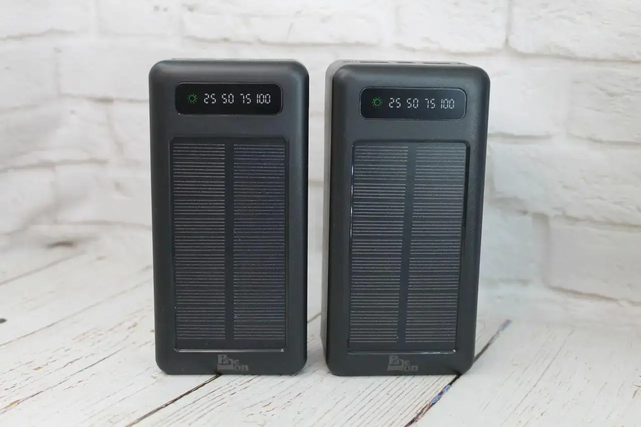 Power Bank Paleon PLO-SP20G 20000mAh повер банк с солнечной панелью