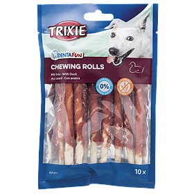 Лакомство для собак Trixie Палочка для чистки зубів Denta Fun 12 см, 80г (качка)