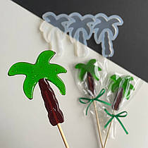 Силіконовий молд для льодяників "Пальмі"