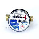 Лічильник холодної води Gidrotek E-T 1,6U 1/2" зі штуцером (110мм), фото 2