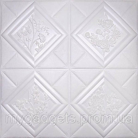 Самоклеюча декоративна 3D панель 700x700x6мм (188), фото 2