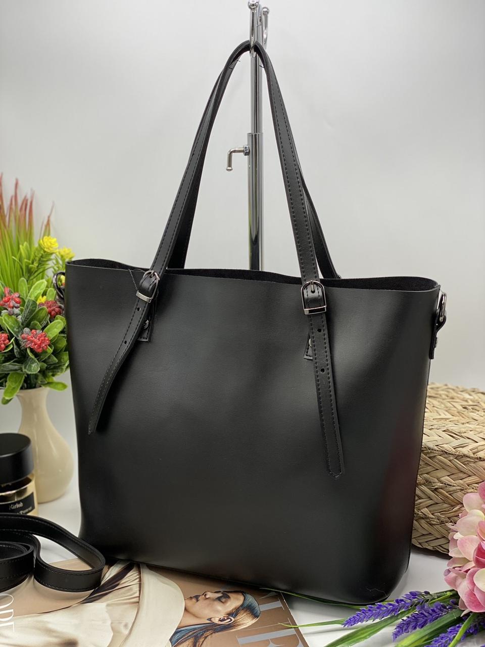 Сумочка жіноча відмінної якості на блискавці 33*28 см штучна шкіра Nata, фото 1