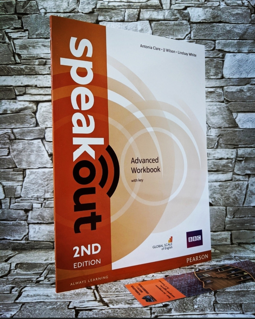 Книга "Speak Out 2nd Advanced Workbook" With Key Pearson Англійська для дорослих
