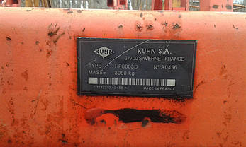 Мульчувач KUHN HR 6003 D, фото 4
