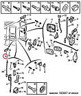 Фіксатор замка задніх дверей низ Fiat Ducato 244, Peugeot Boxer, Citroen Jumper (2002-2006), 1303896080, 872453, фото 5
