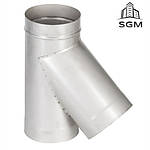 Трійник повітропровода під 45 градусів