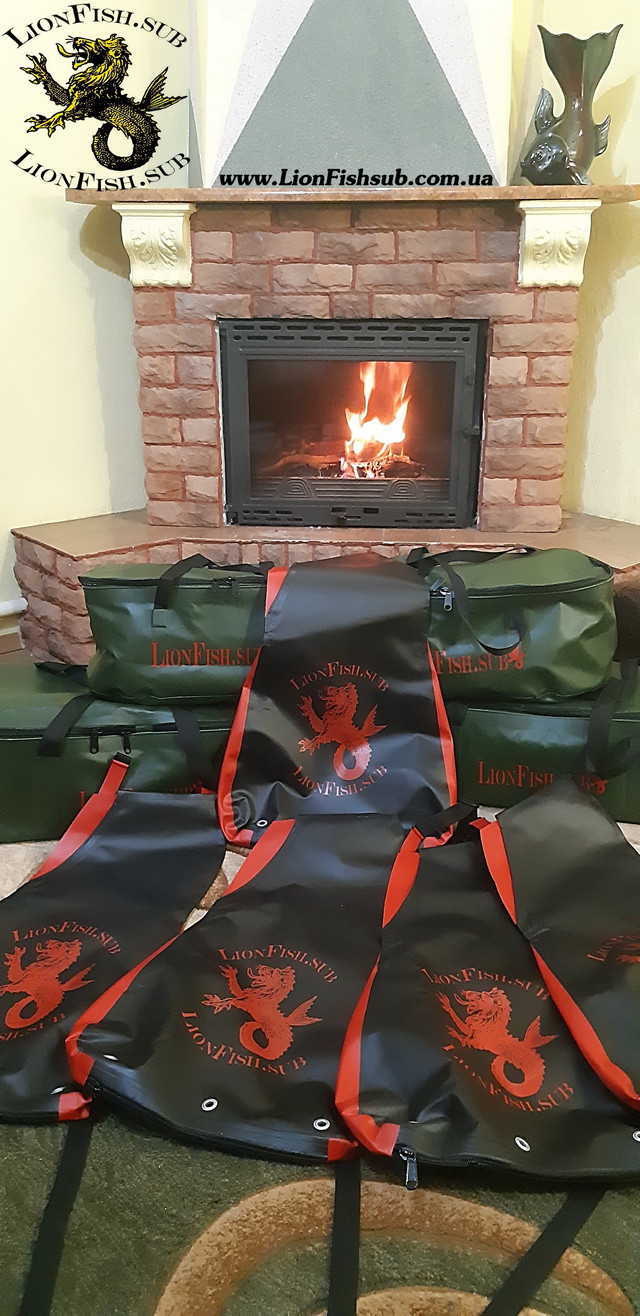 Складные Вёдра LionFish.sub для рыбалки, прикормки, охоты гермо сумка для трофеев