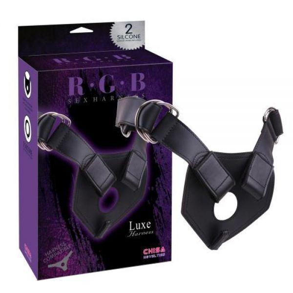 Трусики харнесс для страпона RGB Sex Luxe Harness Chisa