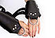 Шкіряні БДСМ манжети на руки для підвішування Kinky Hand Cuffs For Suspension, фото 8