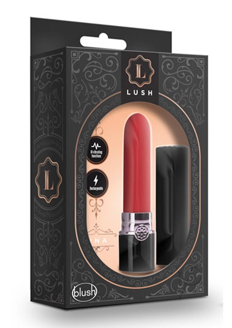 Вібратор-помада Blush lipstick Lush Red