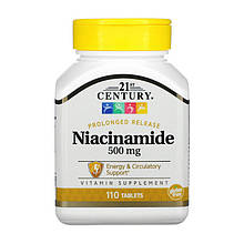 Вітамін В3 21st Century Niacinamide 500 mg 110 Tabs