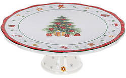 Підставка для торта "Ялинка" Ø20.5 см, порцеляна
