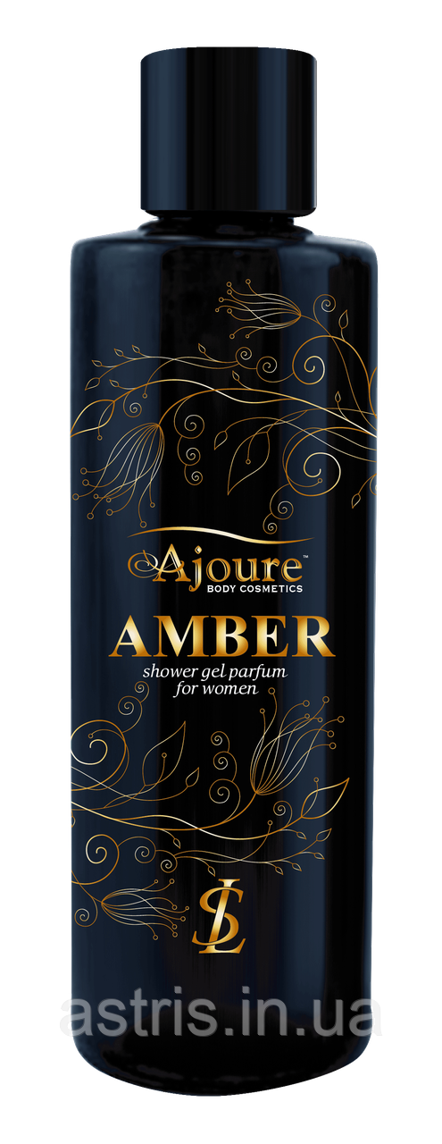 Жіночий парфумований крем-гель для душу "AMBER" 500 мл