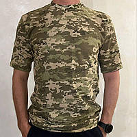 Тактична військоква чоловіча футболка піксель ЗСУ 46-60