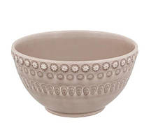 Набір 4 салатники Bordallo Pinheiro Fantasia 700 мл Бежеві