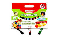 Fibracolor Megacolor Super Washable фломастер на водной основе, 10 цветов