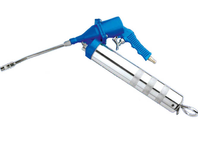 Miol 81-650 Шприц для смазки пневматический с металл. трубкой (150мм) и ...