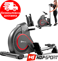 Гребной тренажер Hop-Sport HS-095R Spike Gray+ мат / Кардиотренажеры