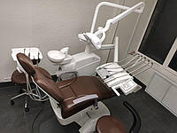 Стоматологическая Установка Joinchamp ZC-S400 (Azimut 400 B) Нижняя Подача Инструментов. Колір Коричневий.