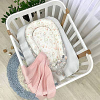 Кокон матрасик для новорожденного Baby Design Куклы 90х65 см