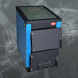 Котел твердопаливний Вогник КОТВ-16П