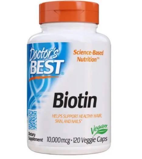 Біотин Doctor's Best Biotin 10,000 mcg 120 Caps