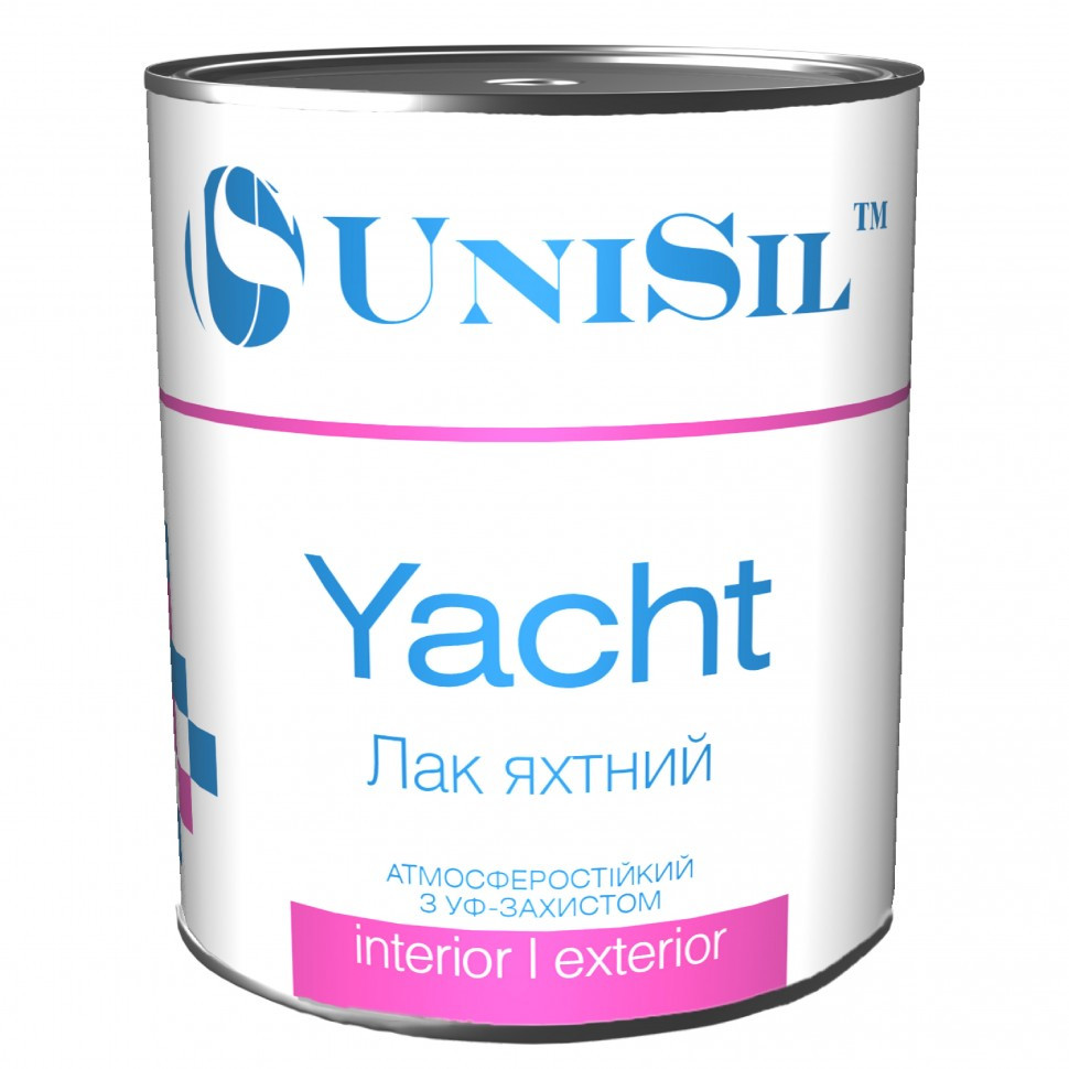 Лак яхтний Unisil Yacht, Глянцевий, 0.75 л (1391435864)