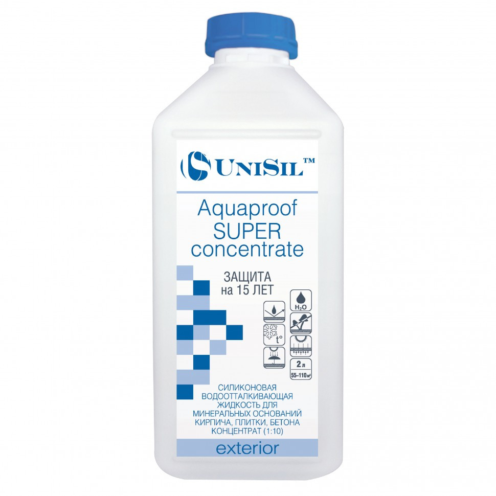 Гідрофобізатор концентрат 1:10 Aquaproof Superconcentrate, 2 л (1391435896)