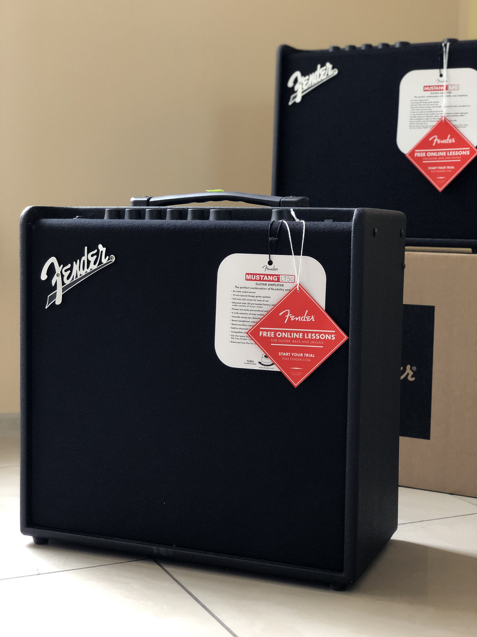 Комбопідсилювач Fender Mustang LT50