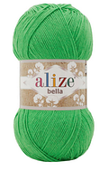 Пряжа Bella 100-455 зелений
