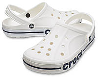 Мужские кроксы CROCS Bayaband White Баябенд белые M10(43)