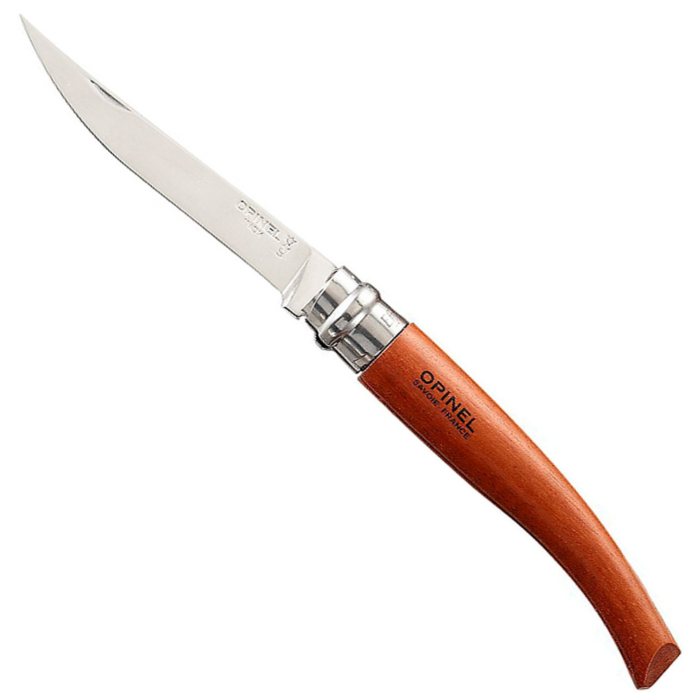 Складаний філейний туристичний ніж Opinel / Опінель, №10 Slim Bubinga (Франція)
