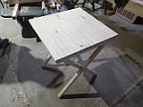 Дерев'яний садовий стіл "Пікнік". Колір: Без фарбування, фото 3