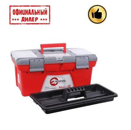 Ящик для інструментів пластиковий INTERTOOL BX-0418, фото 2