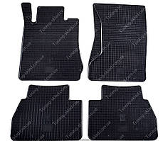 Килимки Мерседес Е 211 (гумові килимки Mercedes W 211, повний комплект 4 шт.)