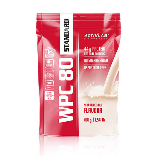 Купить Протеин ActivLab WPC80 Standard, 700 грамм Шоколад-орех, цена ...