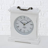 Часы Бетти МДФ с эффектом старины белый h24 L21см Гранд Презент 5231600