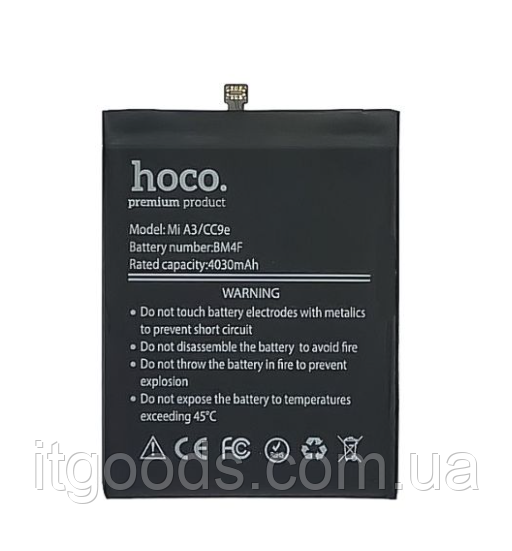 Оригинальный аккумулятор ( АКБ / батарея ) Hoco BM4F для Xiaomi Mi A3 4030mAh - фото 2 - id-p1628881279