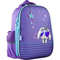 Рюкзак GoPack Education каркасный Cool bunny GO21-165M-3 детские школьные рюкзаки и портфели Юрма одяг