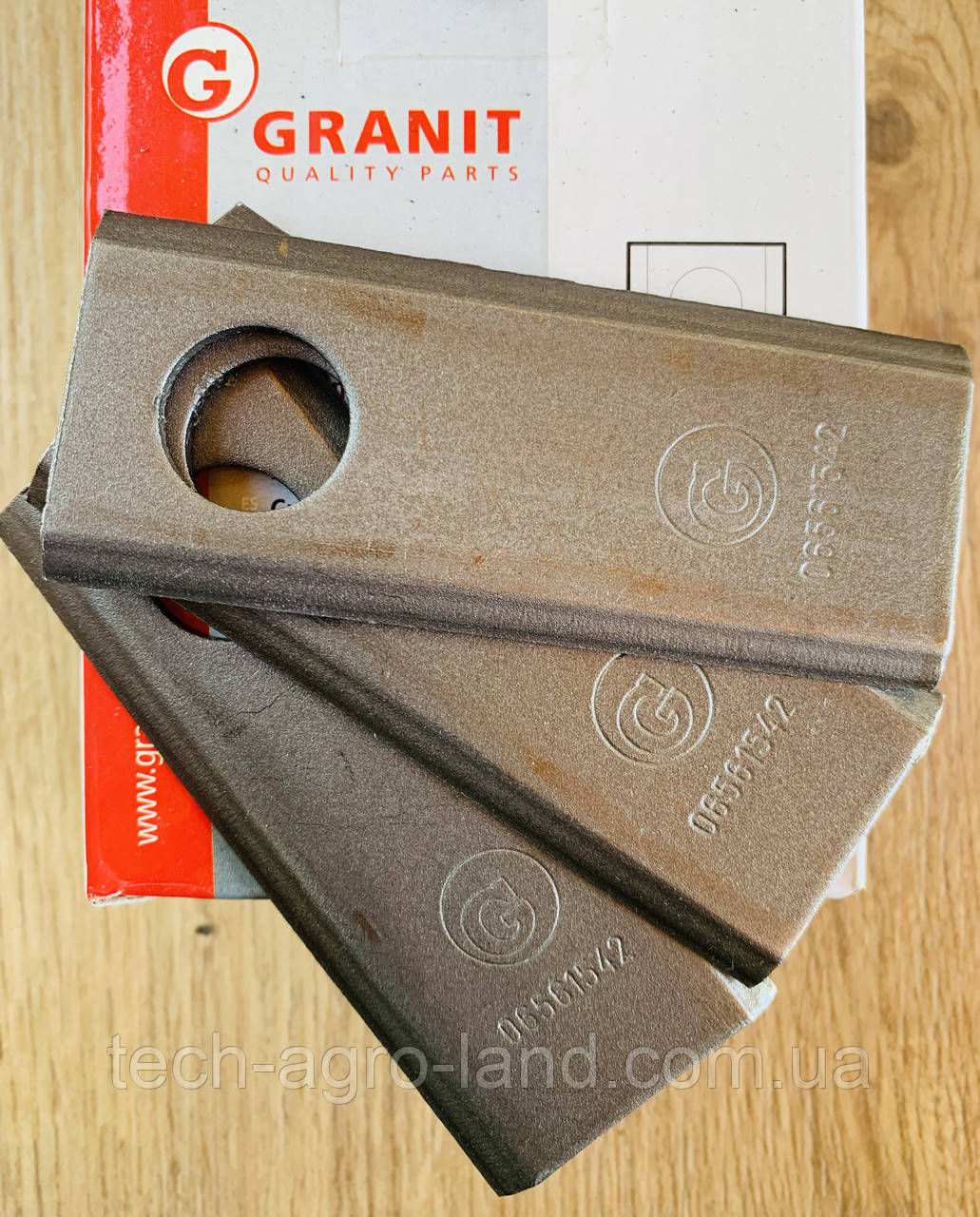 Ніж сегмент на польську роторну косарку Granit Граніт 8245-036-010-454