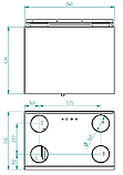 Припливно-витяжна установка з рекуперацією теплаWanas 350V/3 Clasik, фото 3