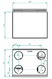 Припливно-витяжна установка з рекуперацією тепла Wanas 550V/3 Clasik, фото 2