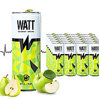 Энергетический напиток Яблоко-Груша Watt Energy Drink Apple Pear 250мл Венгрия